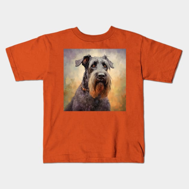 Giant Schnauzer Kids T-Shirt by chapter2